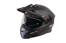 Prilba GARIBALDI G110 Adventure výklopná matná čierna veľ.: M