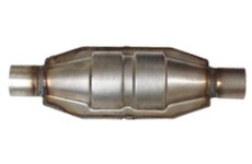 PROAUTO Katalyzátor UNI diesel 2.0 okrúhly EURO 4, 390x105x51mm