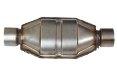 PROAUTO Katalyzátor UNI diesel 2.5 oválny 150/93x360x61mm EURO 4