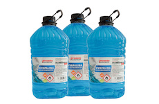 PROAUTO Kvapalina do ostrekovačov - zimná -20°C, 3ks x 5l