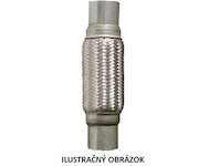 PROAUTO Spojka výfuku pružná 55x105mm, celková dĺžka 285mm