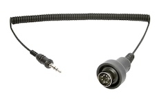 redukce pro transmiter SM-10: 7 pin DIN kabel do 3,5 mm stereo jack (CanAm Spyder, Kawasaki 2008-, Victory), SENA