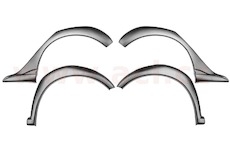 sada plastových lemů blatníků (4 ks)