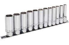 SEALEY Sada hlavíc LOCK-ON 3/8