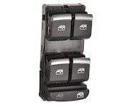 spínač stahování oken, chrom