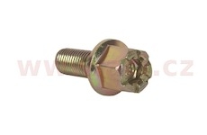 šroub kola, závit M12x1.5, kulové sedlo, délka závitu 24 mm, celková délka 45,5 mm, velikost klíče 17