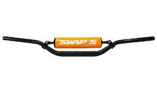 SWAPS Riadidlá motocykla oceľové 28,6 mm s hrazdou čierne - stredné