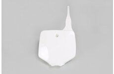 UFO Tabuľka predná Kawasaki KX 65 01-26 biela