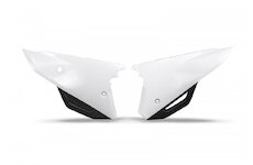 UFO Tabuľky zadné Honda CRF 450 R/RX 21-25/ CRF 250 R/RX 22-25 biela
