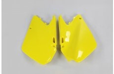 UFO Tabuľky zadné Suzuki RM 125,250 01-05/RM 125,250 06-25 žltá