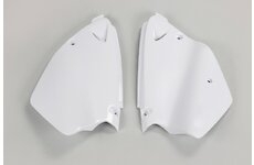 UFO Tabuľky zadné Yamaha YZ 125/250 96-01 biela