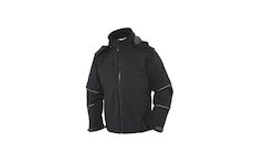 VIZWELL SOFTSHELL JACKET BLACK M