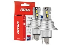 Žiarovka LED 12/24V  H4/H19  H-mini /2ks/